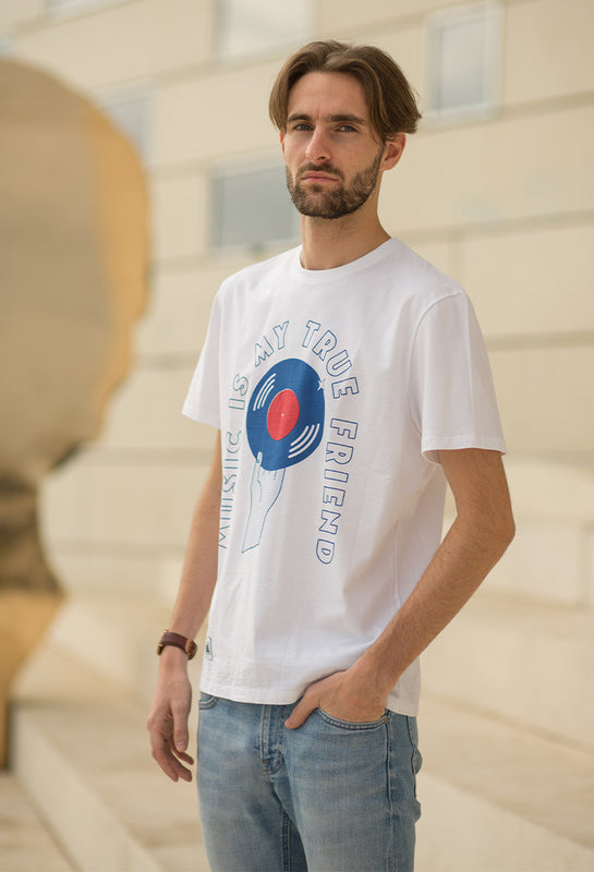 tshirt musique vinyle made in france
