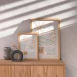 Affiche imprimé en france vin - bouteille a la mer