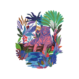 Affiche - Le Tigre Coloré Orane Sigal