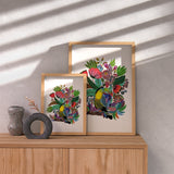 Affiche - Le Toucan Floral Orane Sigal