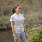 Tshirt made in france basique blanc TEE KLUB femme