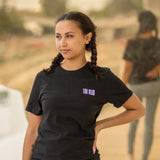 Tshirt fabrique en france L'essentiel noir Tee-Klub femme