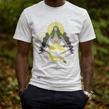 Tshirt fabrique en france Floraison Benoit Drigny homme