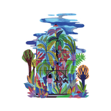 Tshirt fabrique en france La Serre Tropicale Orane Sigal mixte