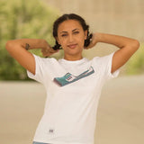 Tshirt made in france Le Bon Synthétiseur Guillaume Kurkdjian femme