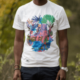 Tshirt fabrique en france Le Tigre Coloré Orane Sigal homme