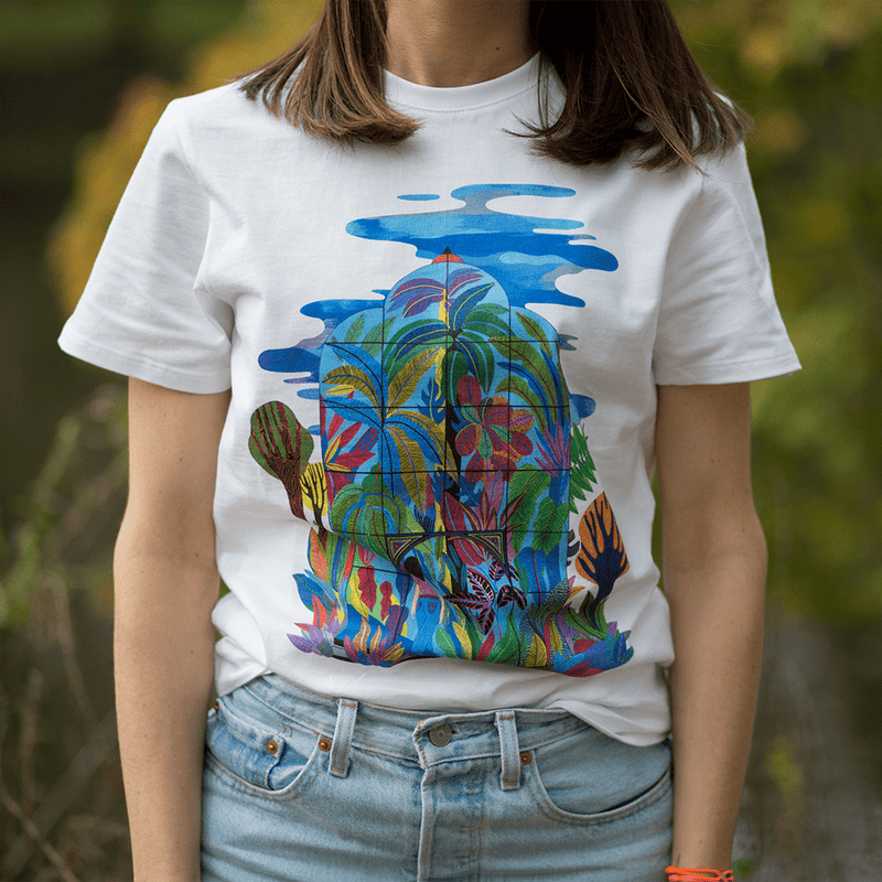 Tshirt fabrique en france La Serre Tropicale Orane Sigal femme